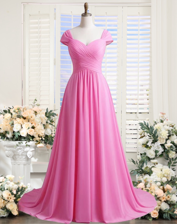 blue dress for baby girl Satin A-Line Strapless Empire With Slit Bridesmaid Dress – Movousdress main image 1