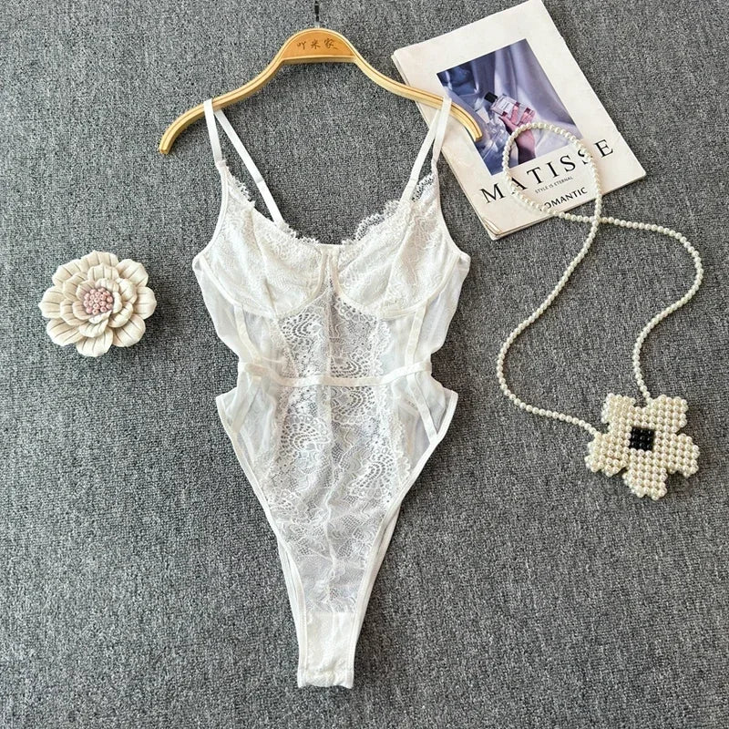 chinese dress ladies Tennis Lace Teddy L / Cream main image 1