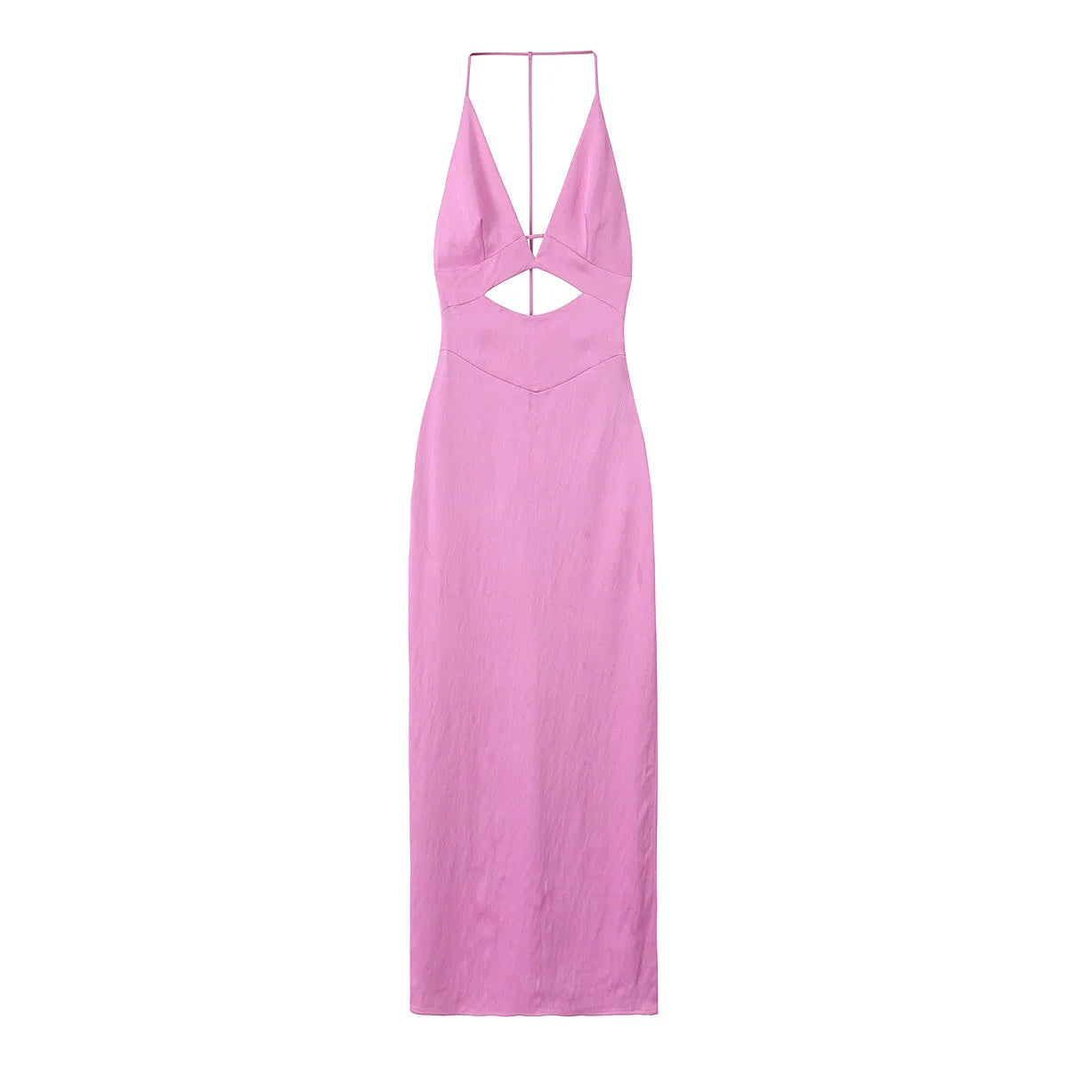 chinese dress ladies Braelon Bow Detail Backless Maxi Dress In Lavender – Night Novas