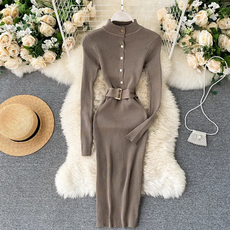 zulu and zephyr knit dress Textured Knit Mini Dress main image 0