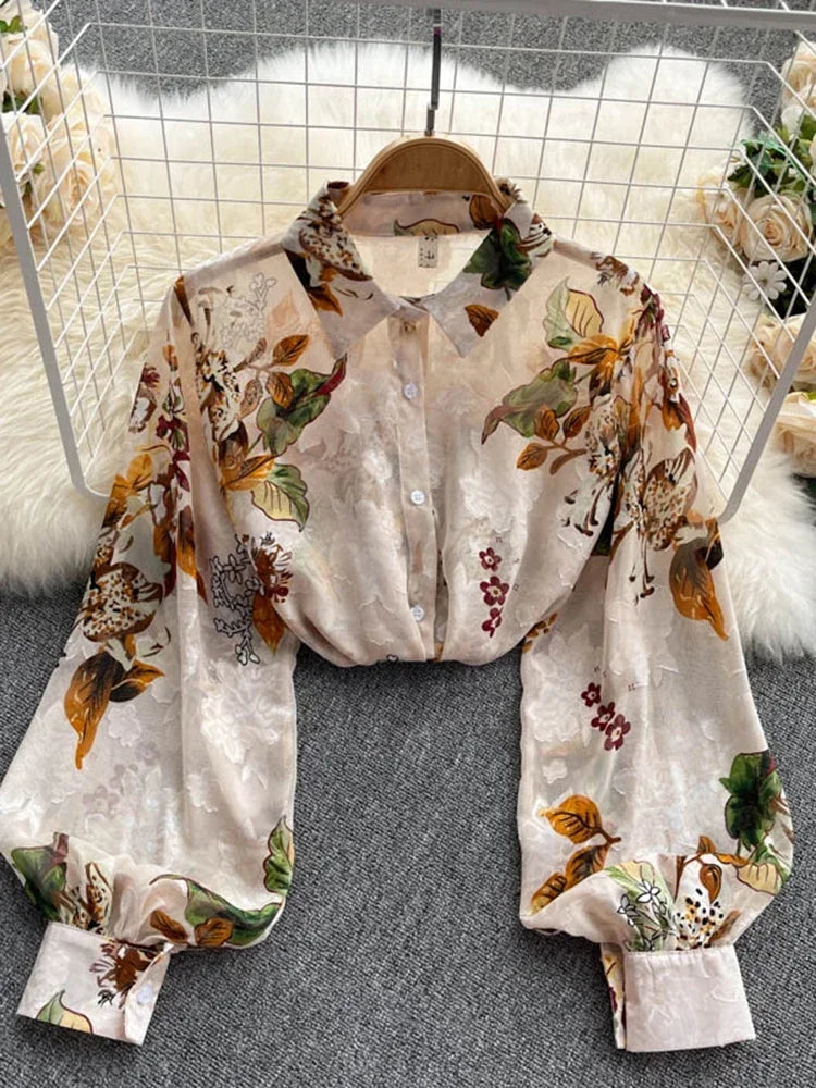 Alfonsina Floral Long Sleeved Blouse main image 0