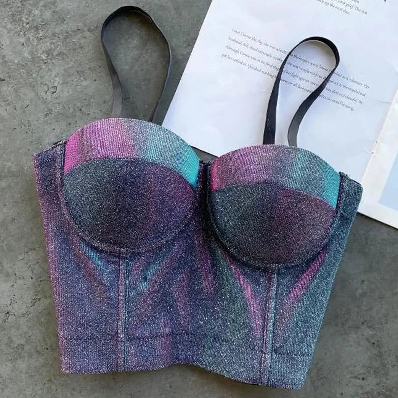 Holographic bustier store