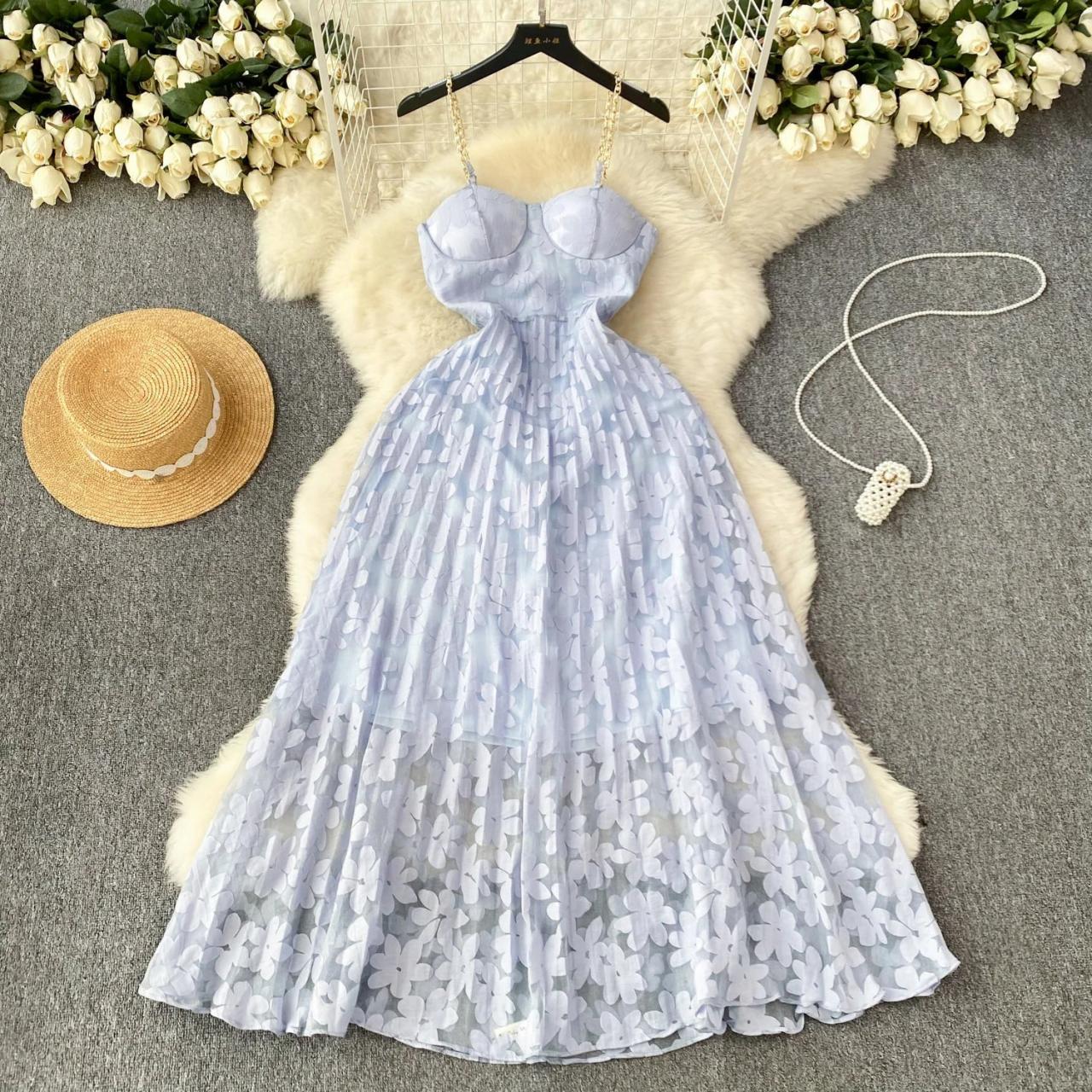 fitted lace wedding dress Lyon Pink Dress – Happy J Boutique main image 0