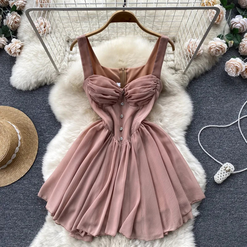Blush summer dress store