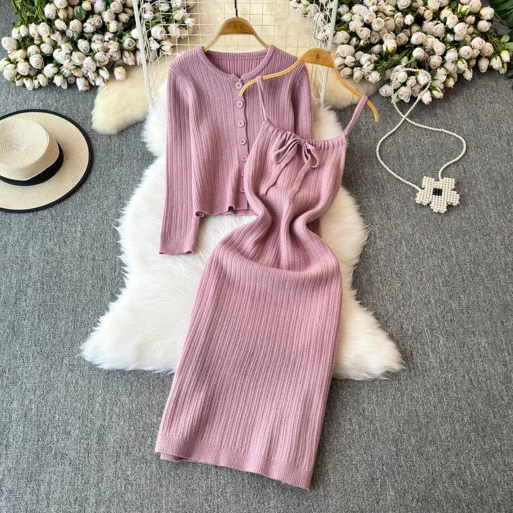 paige knit dress Paige Knit Mini Dress main image 1