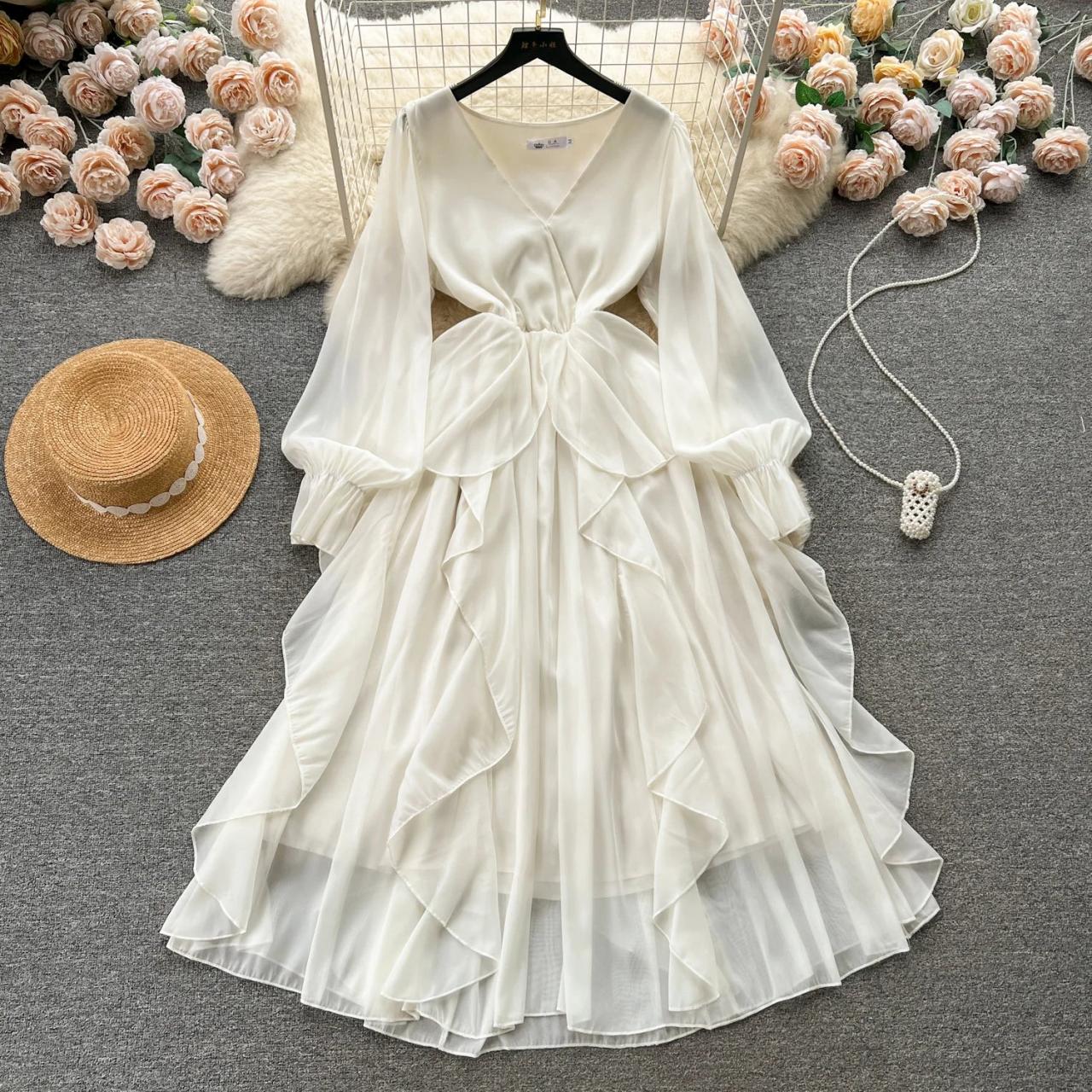 chinese dress ladies Casablanca Bridal 2043 Size 10 Wedding Dress Ruffle Bridal Gown Strapless main image 0