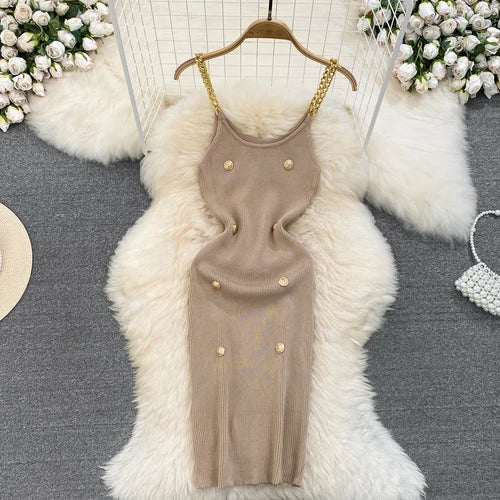 gold dress with fur retroféte Women's Deserae Sequin Dress - White main image 1