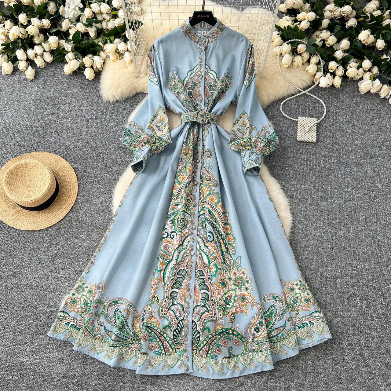 floral embroidered bell sleeve dress Lou Embroidered Crepe Bell Sleeve Dress – Tadashi Shoji Official Online  Boutique main image 1