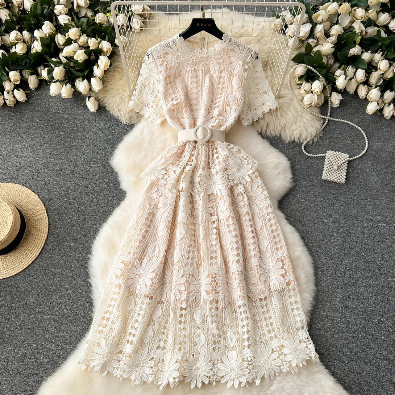 lace applique mermaid strapless wedding dress Ladivine CDS431W