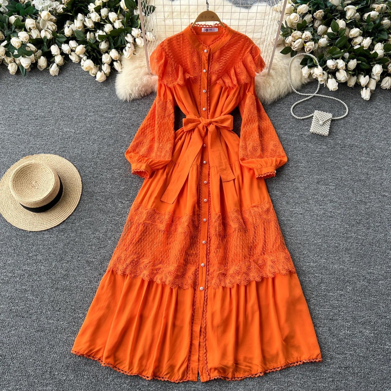 open lace back dress ARYA Formal Dress main image 1