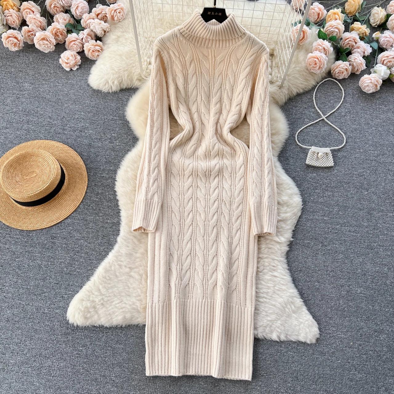 oversized cable knit sweater dress Amazon.com: Saodimallsu Womens Oversized Cable Knit Sweater Dress Drop  Shoulder Long Sleeve Loose Fall Midi Pullover Sweater Dresses Beige :  Clothing, Shoes & Jewelry