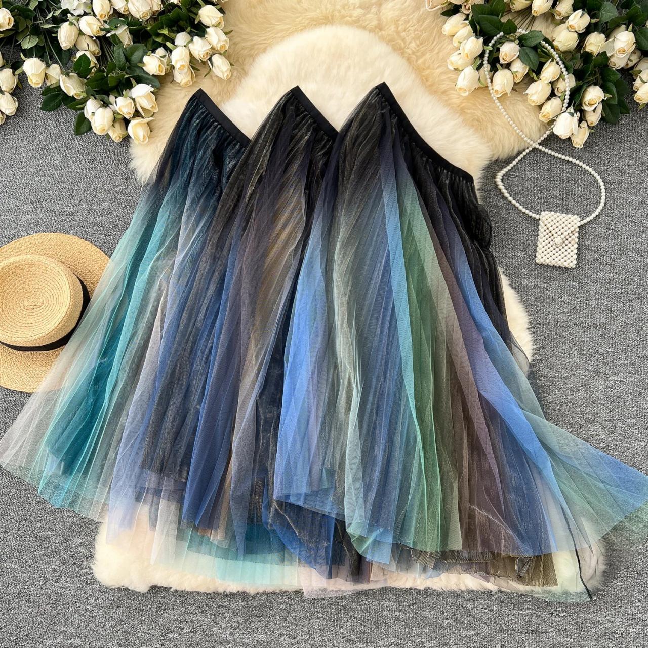 Stretch Maxi Skirt - Spirit of Tulsi main image 0