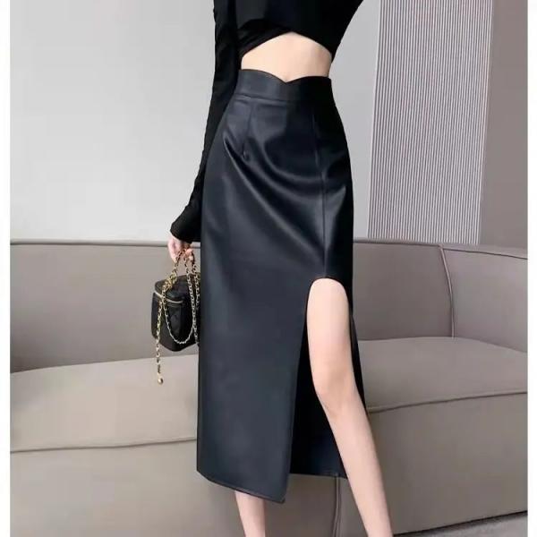 Lee A-Line Raw Hem Midi Skirt - FINAL SALE